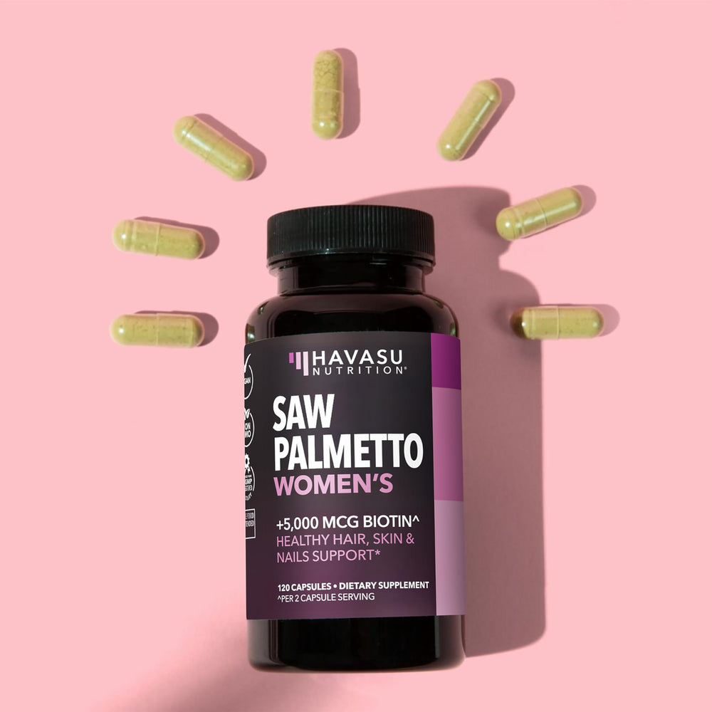 HAVASU NUTRITION bottle displayed on store shelf.