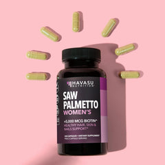 HAVASU NUTRITION bottle displayed on store shelf.