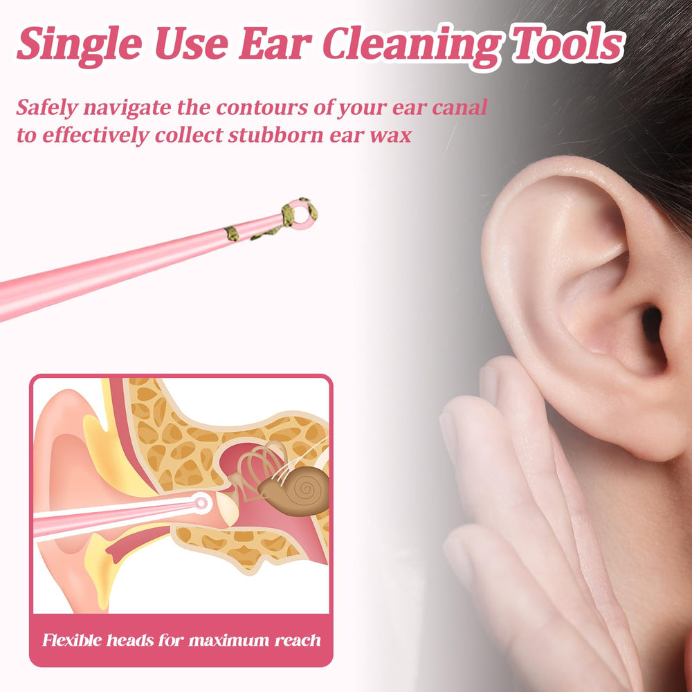Havawish single-use ear curette promotes hygiene and peace of mind.