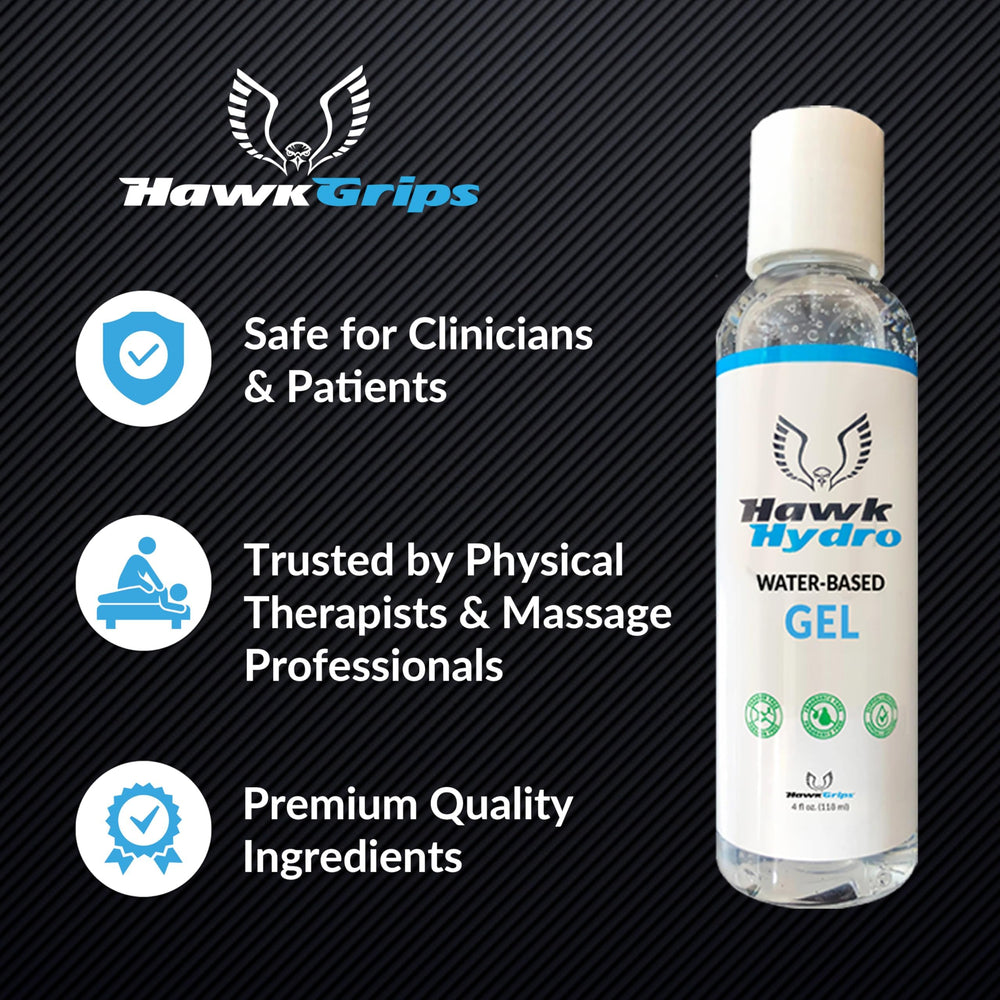 HawkGrips HawkHydro supports cupping efficacy with a clean, compact gel option.