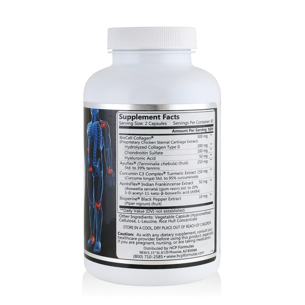 HCP Formulas Synovera capsules pack showing easy daily dose and intake convenience