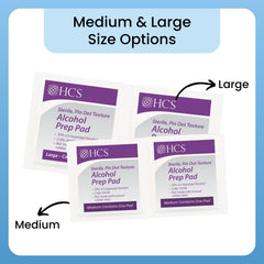 HCS medium-size pads offering reliable moisture retention