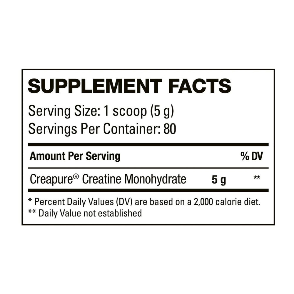 HD Muscle CreaHD Creapure scoop ready for easy pre-workout dosing
