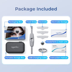 HeadaTerm-2 headband secures the device during treatment.