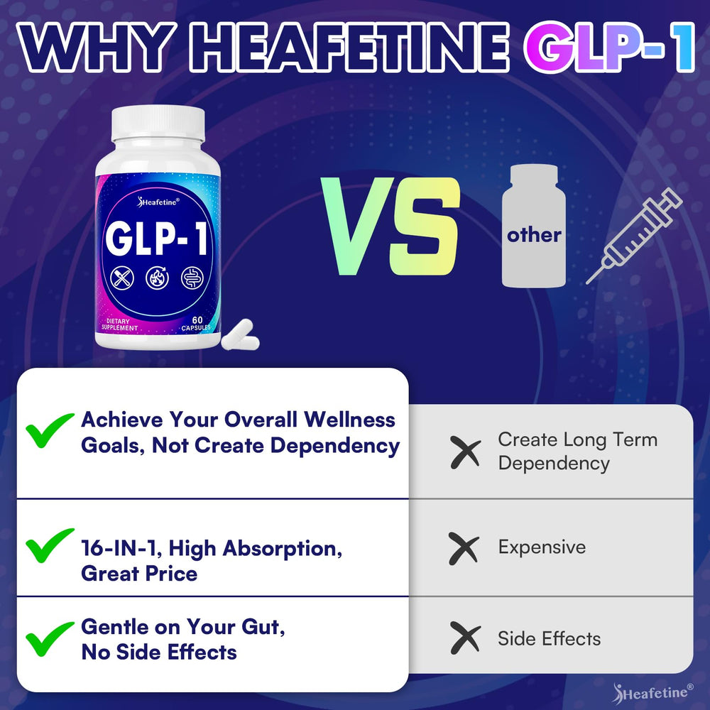 Heafetine GLP-1 cinnamon bark and minerals highlight.