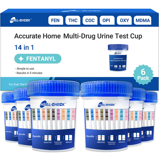 HEAL-CHECK 14-panel test with fentanyl for comprehensive workplace screening