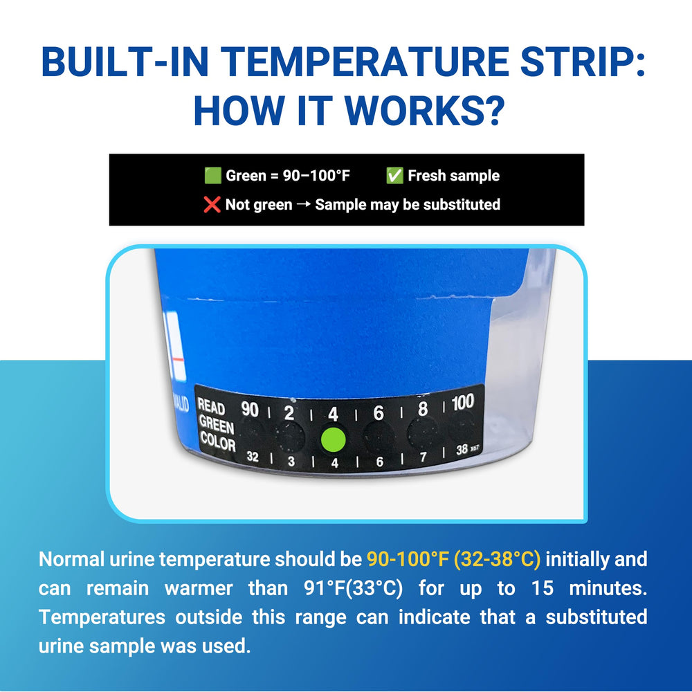 HEAL-CHECK secure lid with tamper-evident seals.