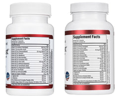 HealFast supplement facts label highlighting transparency and testing