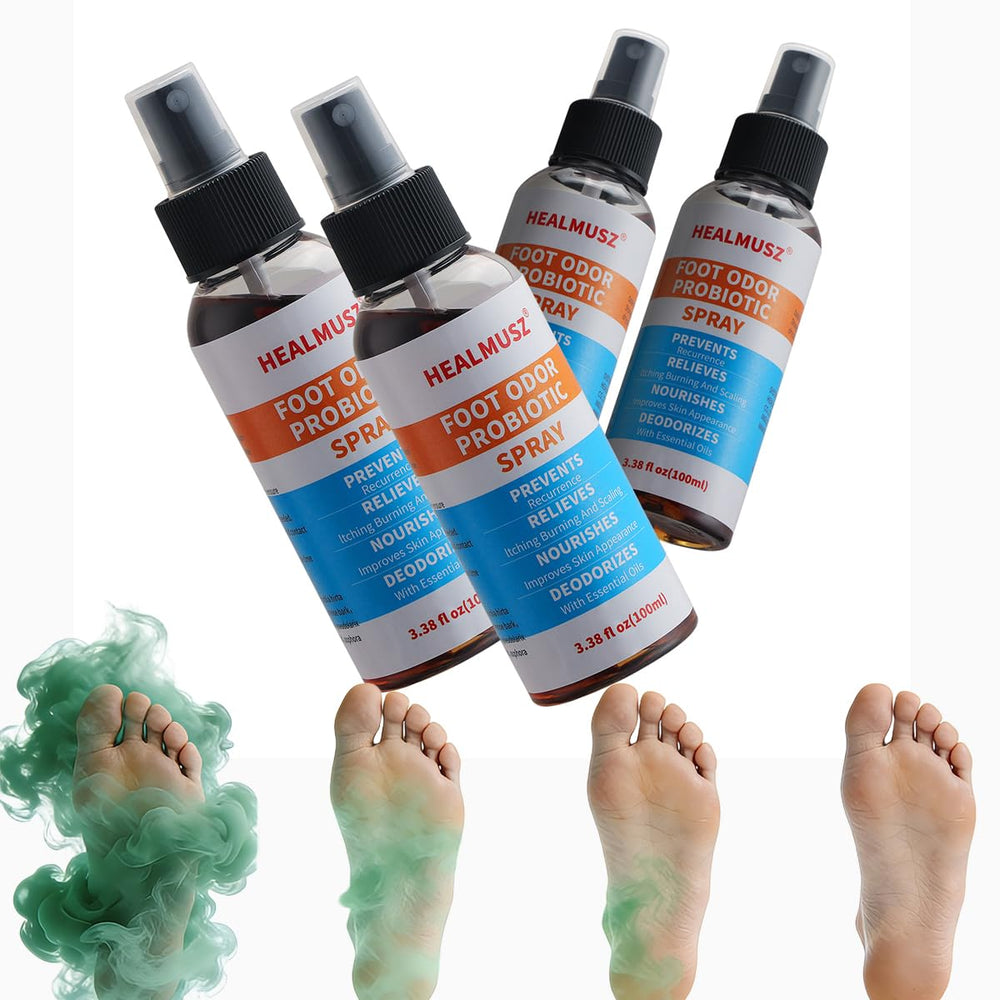 HEALMUSZ Foot Fungus Treatment spray front view for easy application