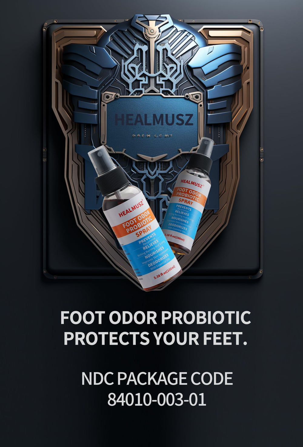 HEALMUSZ NDC packaging with clear code for trusted sourcing