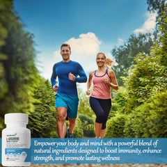 HEALNEST L-Arginine Capsules vegan non-GMO label close-up