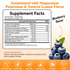HEALOADING creatine monohydrate powder scoop enables quick mixing for fast workouts.