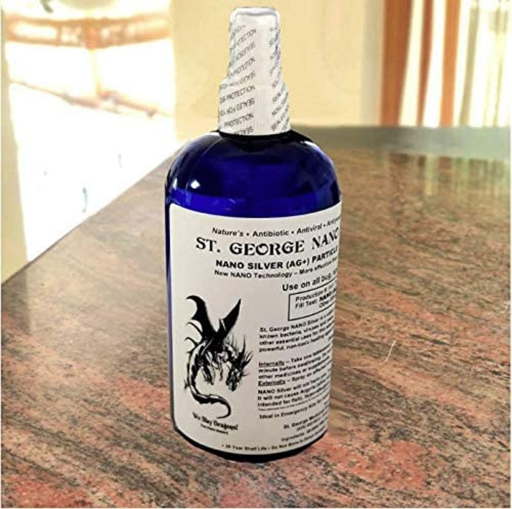 St. George Nano Silver drops for precise daily dosing