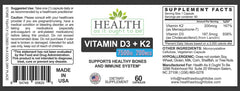 HAIOTB D3+K2 capsules on countertop for simple daily routine and potential immune support.