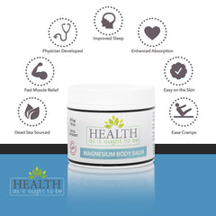 Health As It Ought To Be balm ingredients arnica aloe for skin care