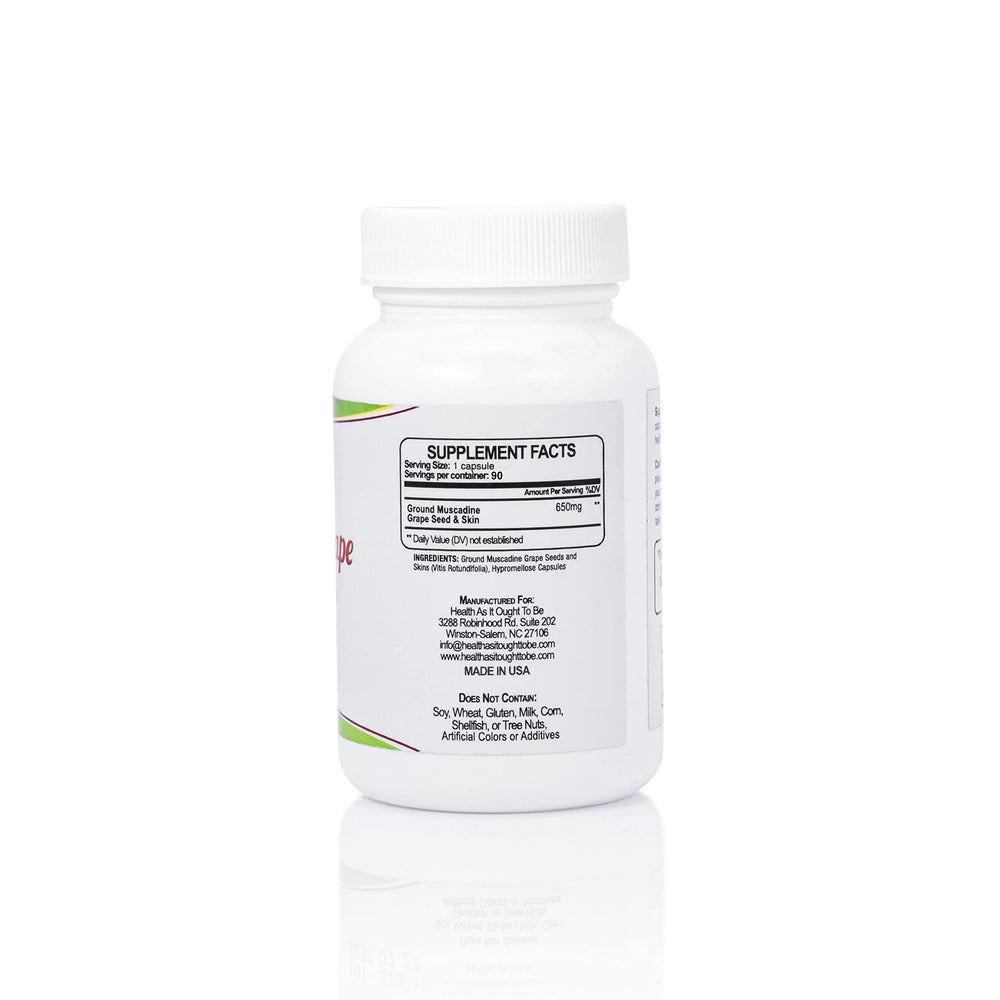 Health As It Ought To Be capsules closeup highlighting premium formulation