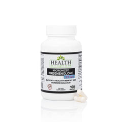 Health As It Ought To Be Pregnenolone 75mg capsules on label signaling potency and purity.
