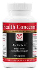 Health Concerns Astra C immune bottle front for daily immune support.