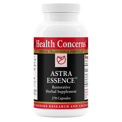 Health Concerns Astra Essence bottle front shows herbal vitality support.