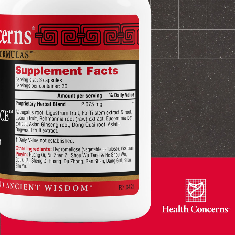 Health Concerns Astra Essence capsules offering cognitive clarity and steady energy.