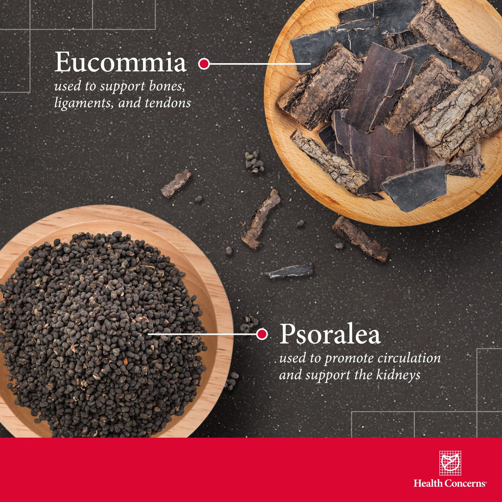 Health Concerns Backbone capsules close-up showing vegetable capsules for daily herbal nourishment
