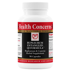 Health Concerns Bupleurum Entangled Qi Formula bottle for daily women's wellness.
