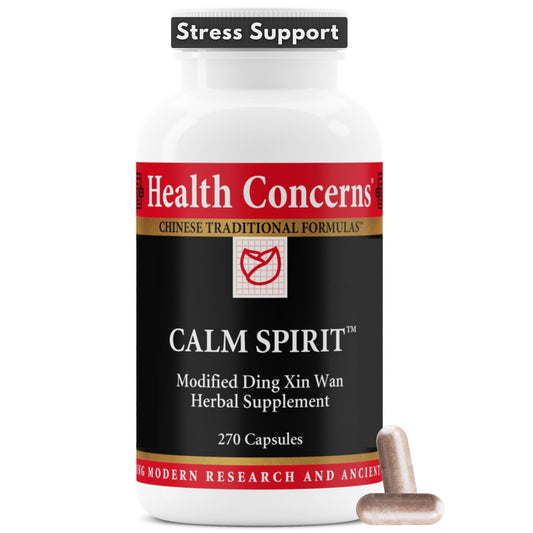 Health Concerns Calm Spirit bottle with 270 capsules for daily stress support