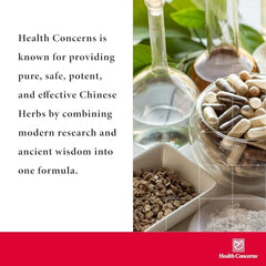 Health Concerns Channel Flow herbal blend uses traditional Chinese herbs for holistic comfort.