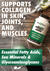 Health Direct Green-Lipped Mussel image emphasizes natural omega-rich ingredients