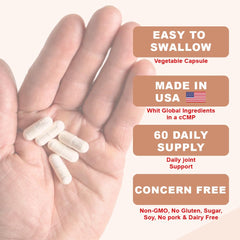 Health Dose Triple Magnesium nutrition facts panel illustrating magnesium content per serving.