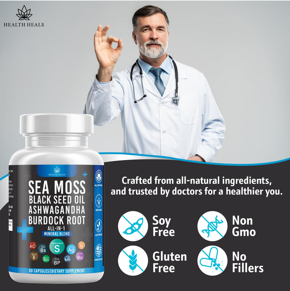 Health Heals capsules dispense, easy daily dosage for various lifestyles.