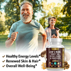 Health Heals Cordyceps Extract bottle showcases natural energy for workouts