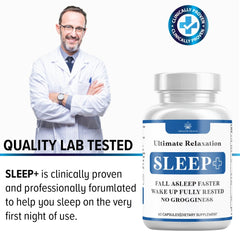 Health Heals melatonin pill close-up for smoother sleep onset