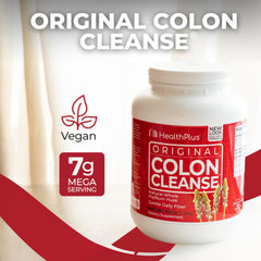 Health Plus Colon Cleanse scoop ready for a quick daily serving.