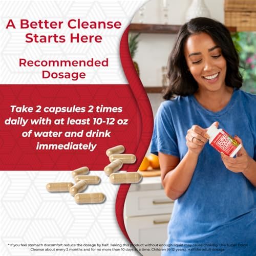 Health Plus Super Colon Cleanse papaya leaf ingredients close-up for digestive support.
