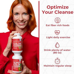 Lactobacillus acidophilus in Health Plus Super Colon Cleanse promotes gut balance