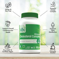 Health Thru Nutrition label detail highlights phytosterols and chromium.