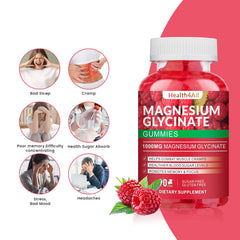 Health4All gummy packaging highlighting sugar-free, vegan formula for daily use