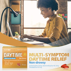 HealthA2Z Daytime storage bottle conveying long shelf life and reliable availability.