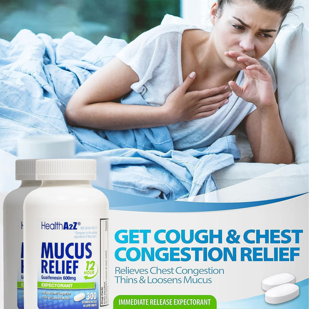 HealthA2Z Mucus Relief dispense shot for easy on-the-go consumption