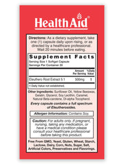 HealthAid Sibergin pack front highlighting trusted daily use for stamina.