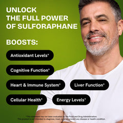 Healthbiotics stabilized sulforaphane powder promises consistent absorption.