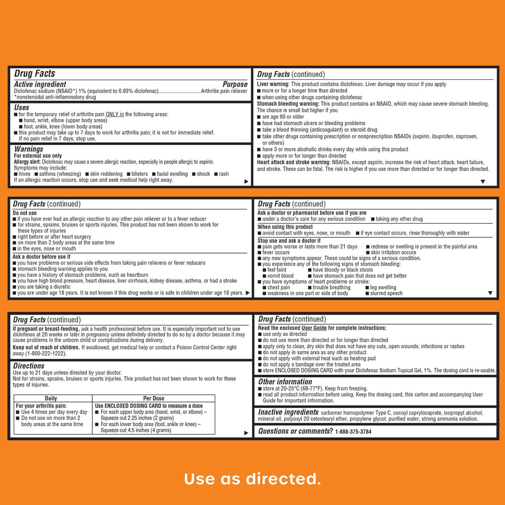 HealthCareAisle Diclofenac Gel twin-pack knee focus for targeted joint relief.