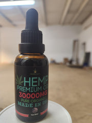 Perfect for massage Healthergize hemp oil offers soothing relaxation after activity