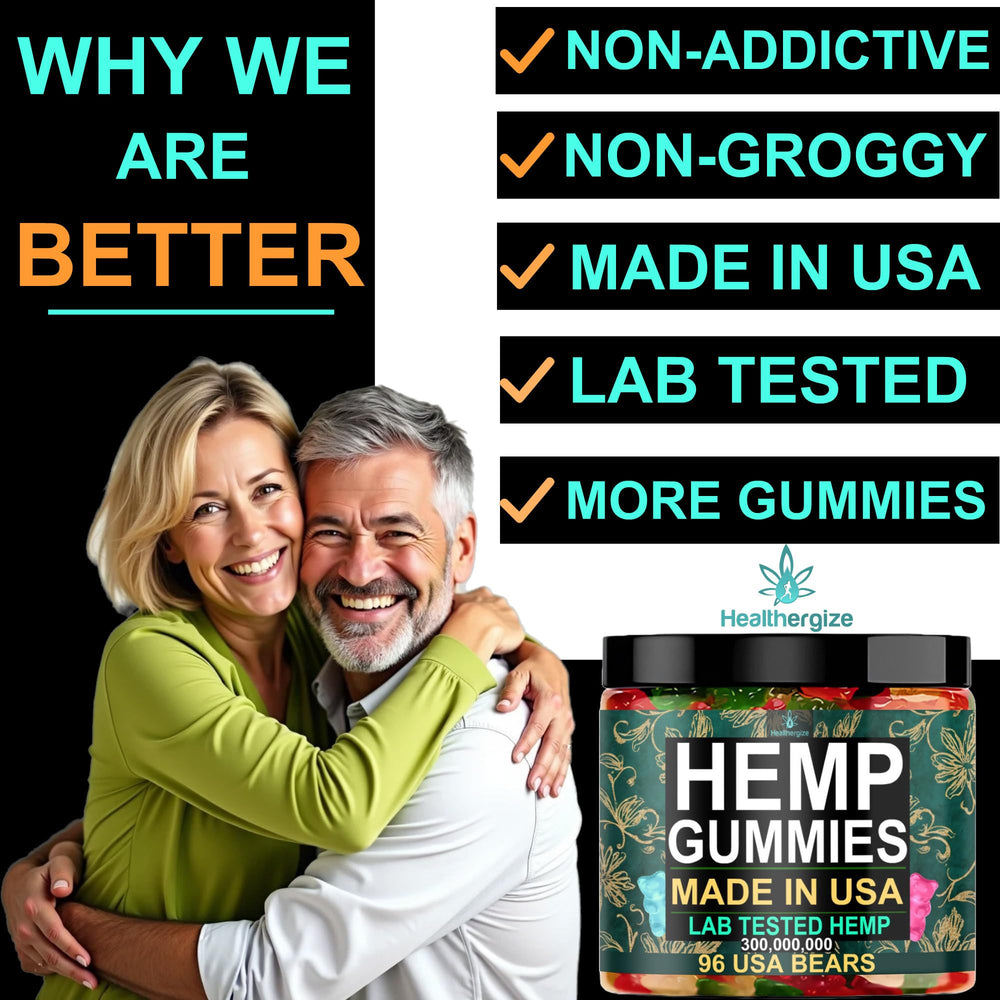 Healthergize lab-tested seal communicates safety and transparency.