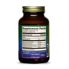 HealthForce Liver Rescue capsules close-up showing vegan, gluten-free formula
