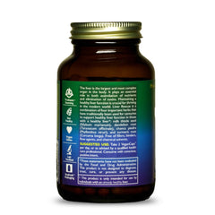 HealthForce Liver Rescue label details with organic milk thistle and dandelion