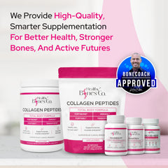 Healthy Bones Co Premium D3 K2 bottle in box display