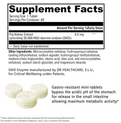 Healthy Habits Living Gluten-free label highlighted for sensitivity-aware users.