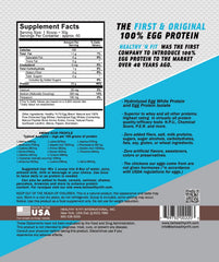 Healthy 'N Fit chocolate egg protein pour for smooth mixes